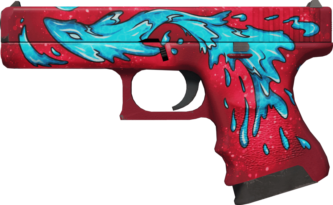 Glock-18 | Water Elemental (Minimal Wear)