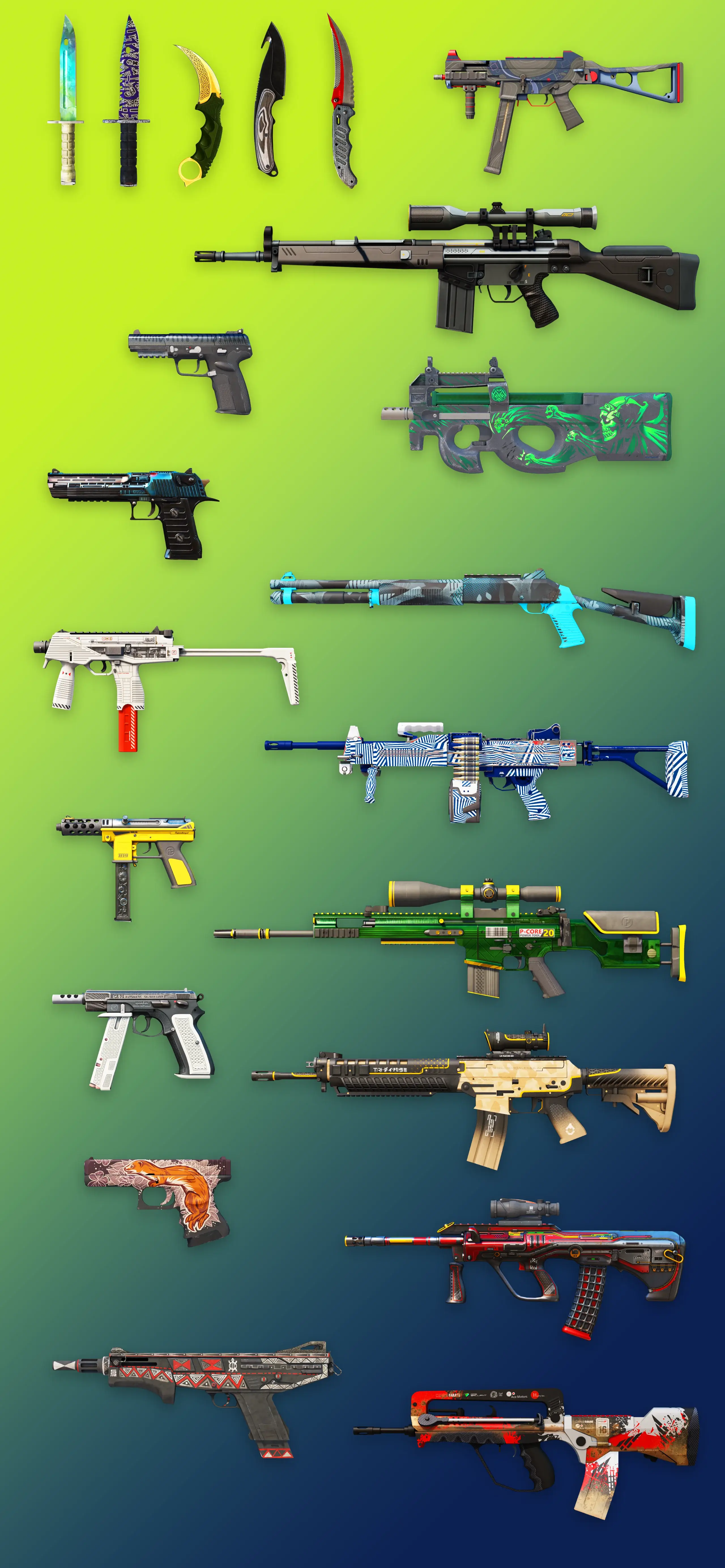 Gamma 2武器箱物品列表