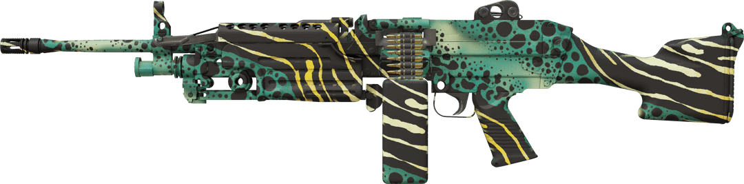 M249 | Emerald Poison Dart (Factory New)