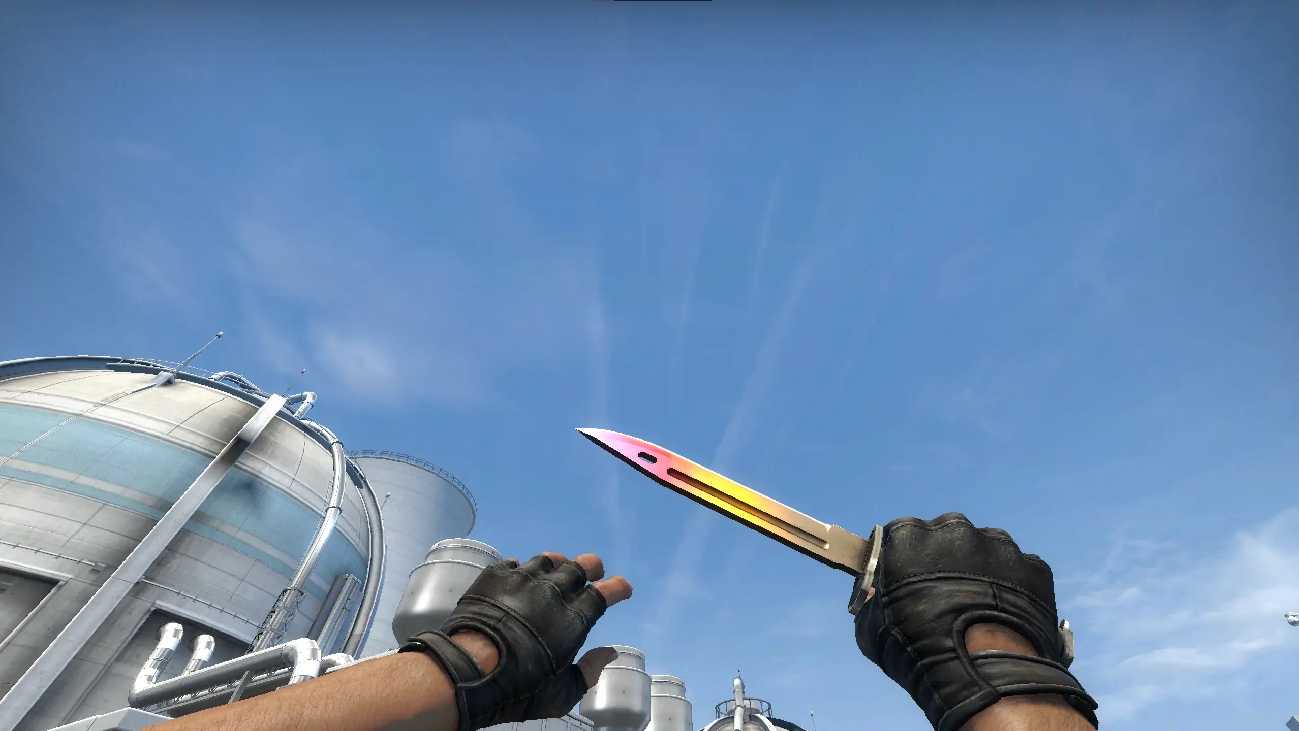 Bayonet Fade, pattern index 412 (80% Fade, 最低百分比)