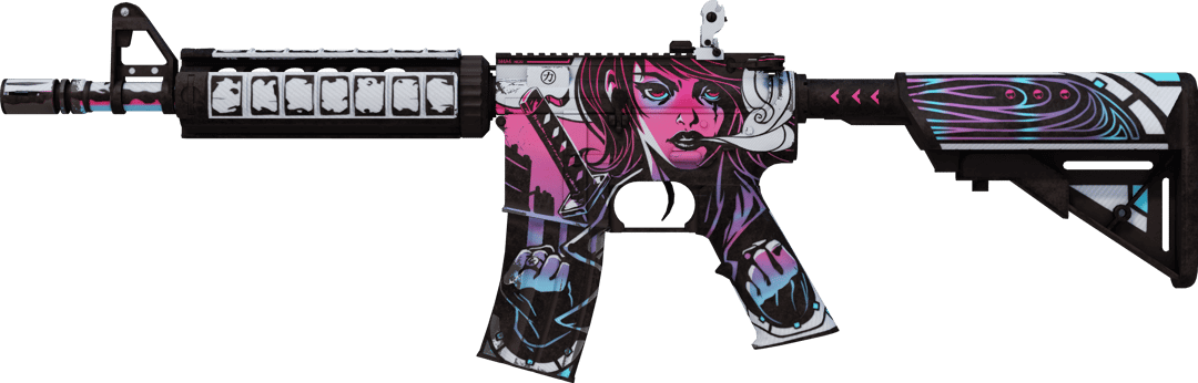 M4A4 | 黑色电影 (Minimal Wear)
