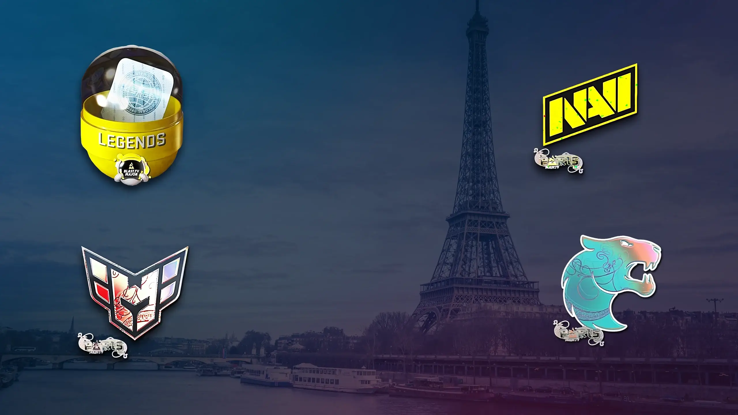 Paris Major 2025 Stickers and Viewer Passes are finally here