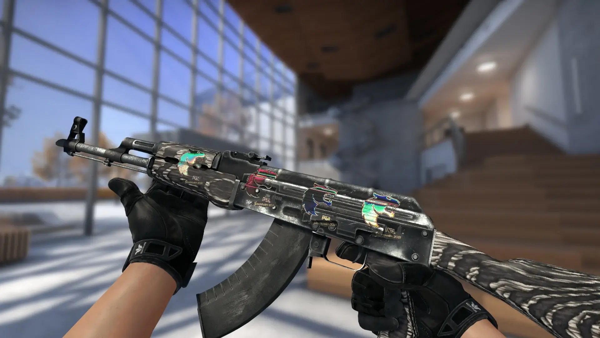 AK Black Laminate + 4x Furia (Holo) | Stockholm 2021 stickers