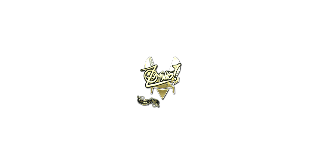 Sticker | ZywOo (Gold) | Paris 2025