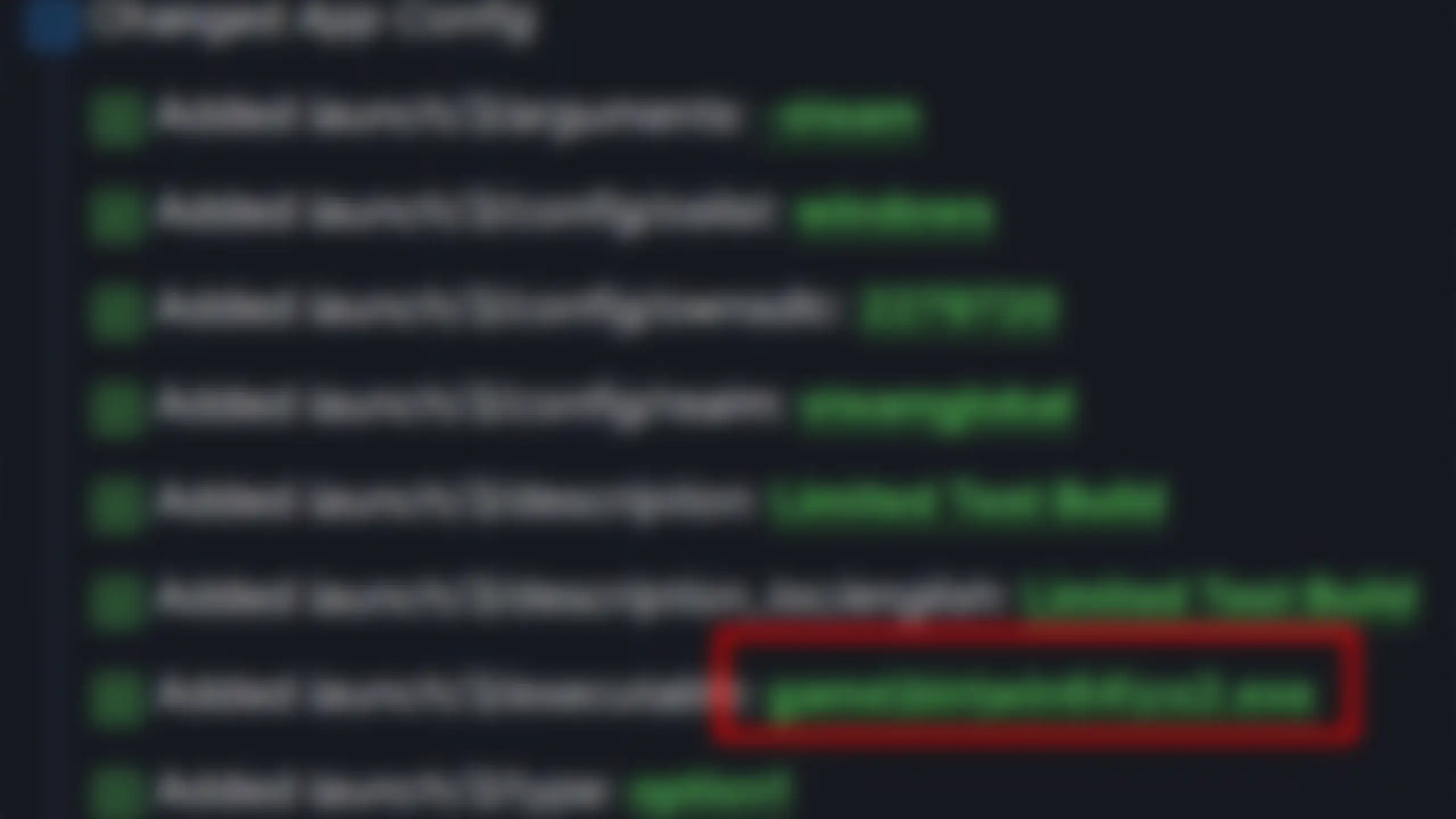 New Operation Soon?
