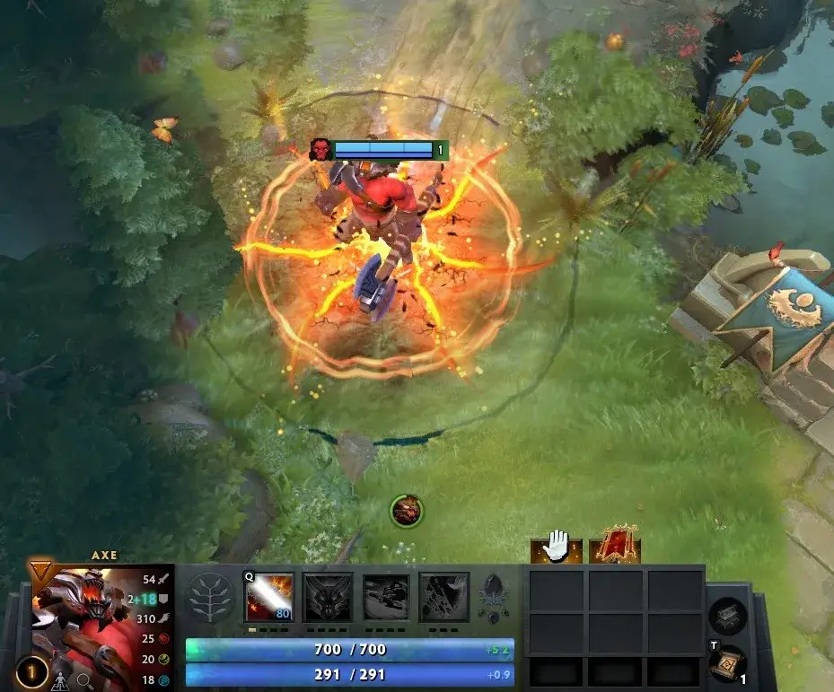 Golden Crucible of Rile (Berserker's Call animation)