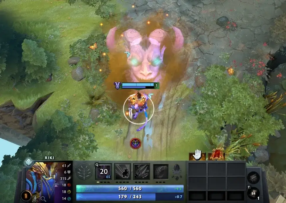 Golden Edict of Shadows (Smoke Screen effect)